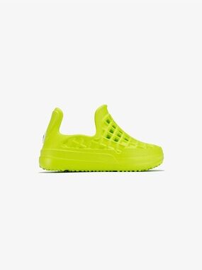 Kids Neon Lime Water Clog - Lightweight Slip-On Water Shoe